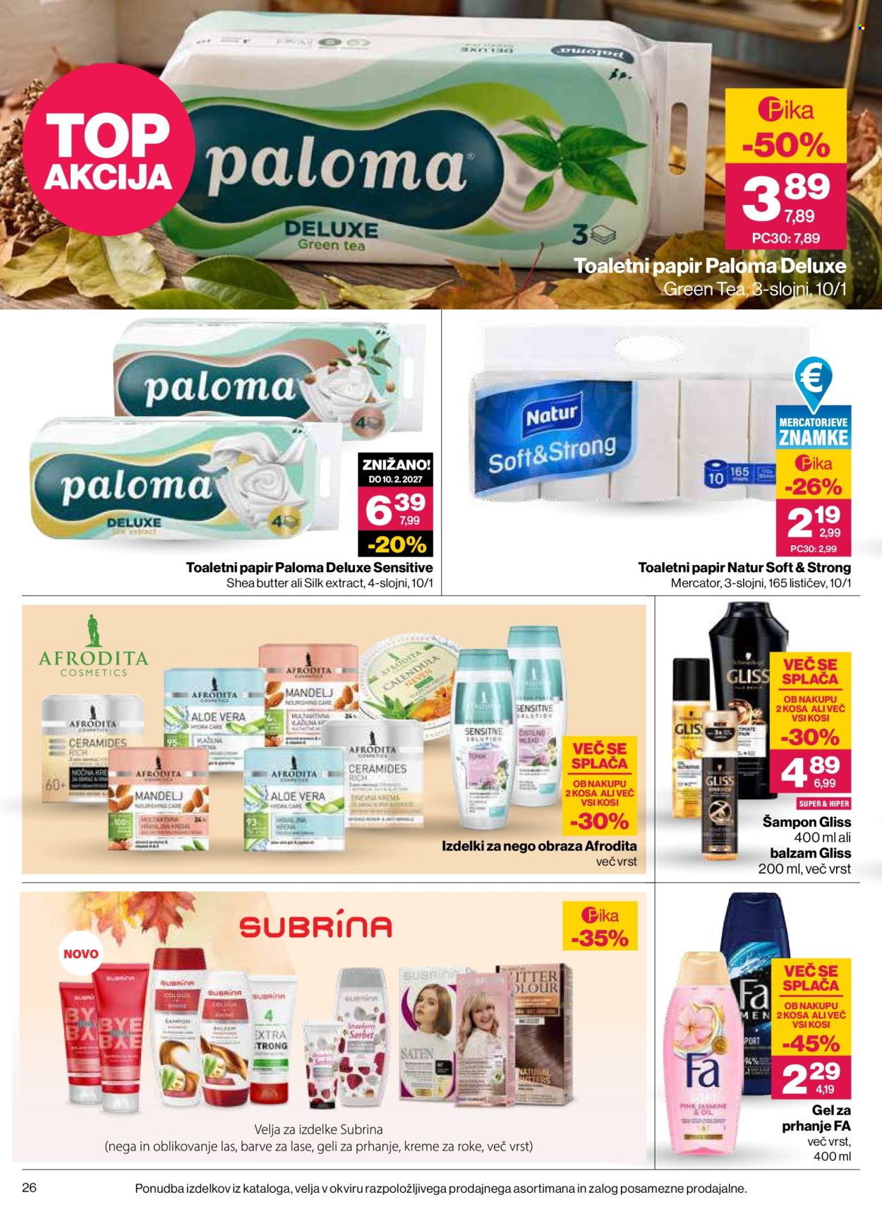 Mercator katalog - 29.10.2026 - 4.11.2026. Stran 26