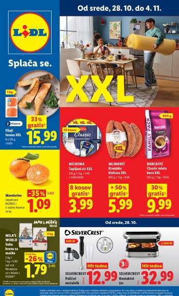 Lidl katalog - 28.10.2026 - 4.11.2026.