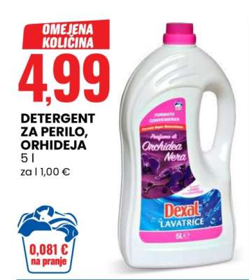 Detergent za perilo, orhideja