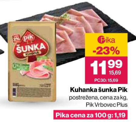 Kuhanka šunka Pik