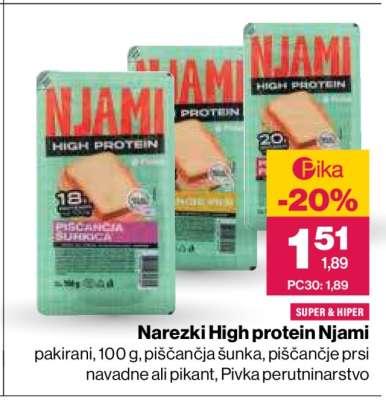 Narezki High protein Njami