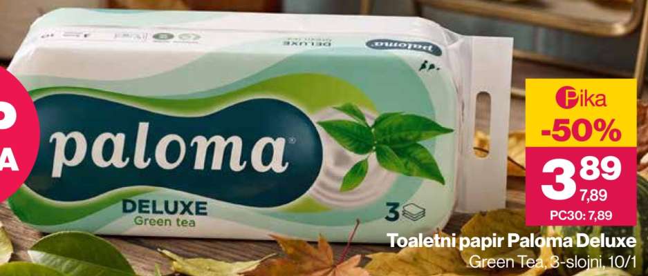 TOALETNI PAPIR PALOMA DELUXE
