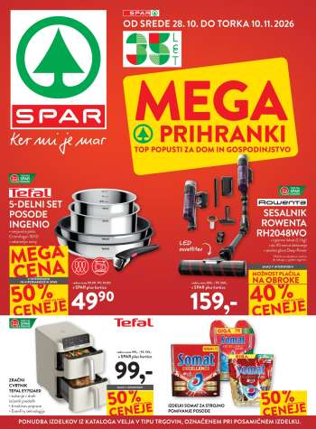 SPAR katalog - 28.10.2026 - 10.11.2026.