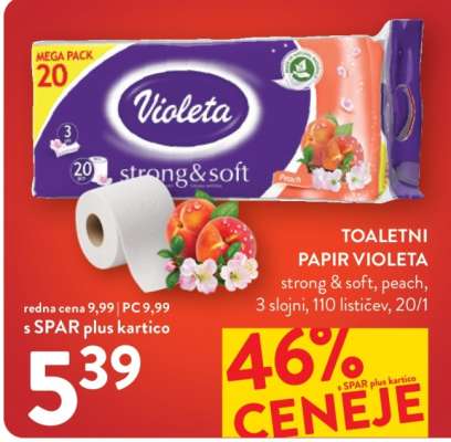 TOALETNI PAPIR VIOLETA