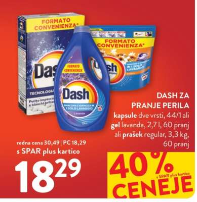DASH ZA PRANJE PERILA