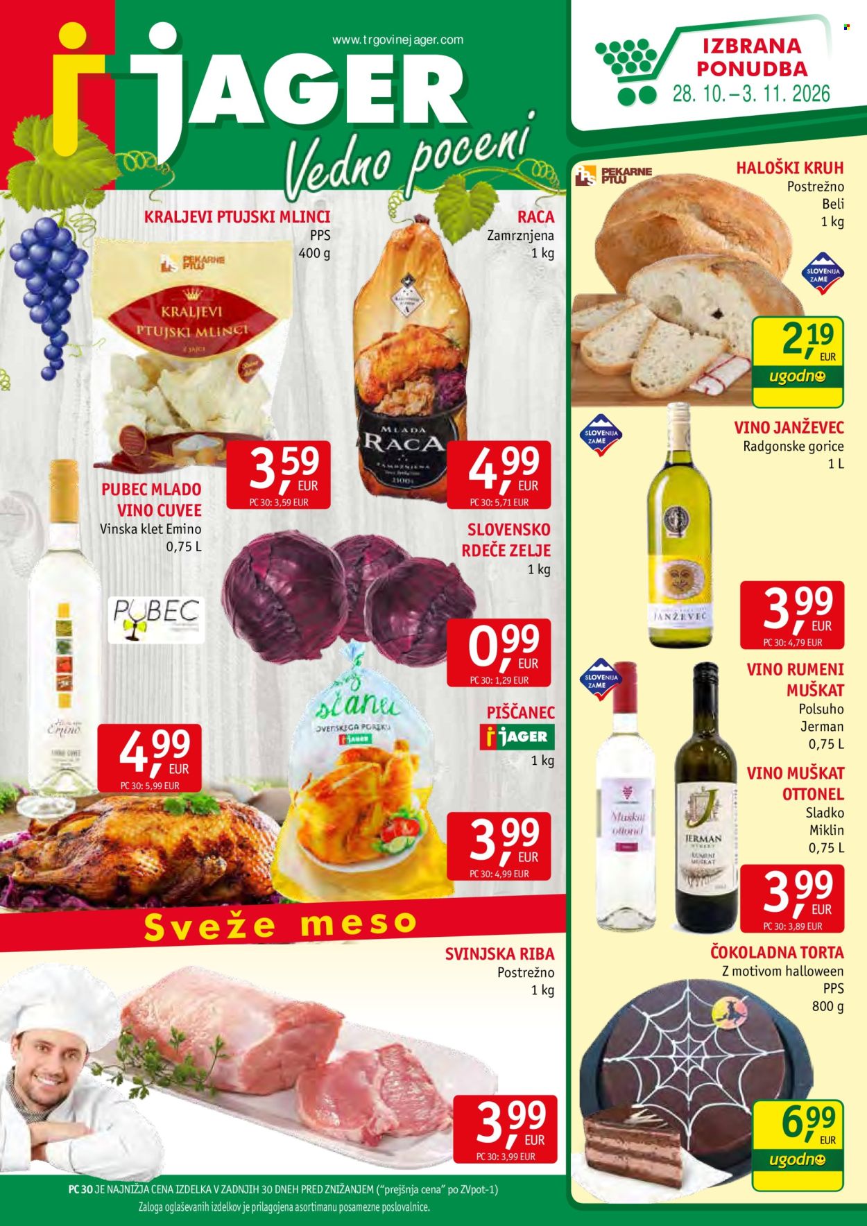 JAGER katalog - 28.10.2026 - 3.11.2026. Stran 1