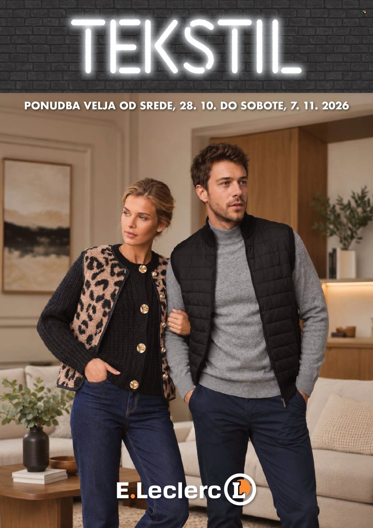 E.Leclerc katalog - 28.10.2026 - 7.11.2026. Stran 1