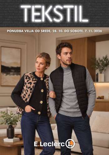 E.Leclerc katalog - 28.10.2026 - 7.11.2026.