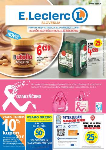 E.Leclerc katalog - 28.10.2026 - 7.11.2026.