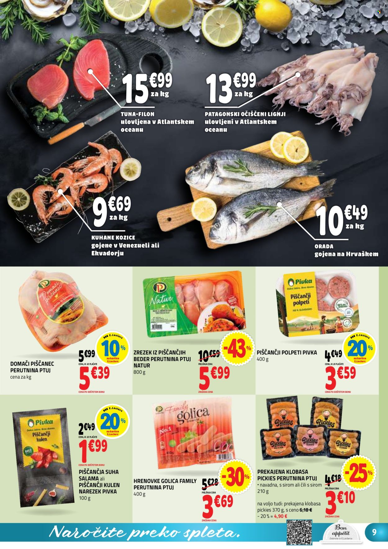 E.Leclerc katalog - 28.10.2026 - 7.11.2026. Stran 9