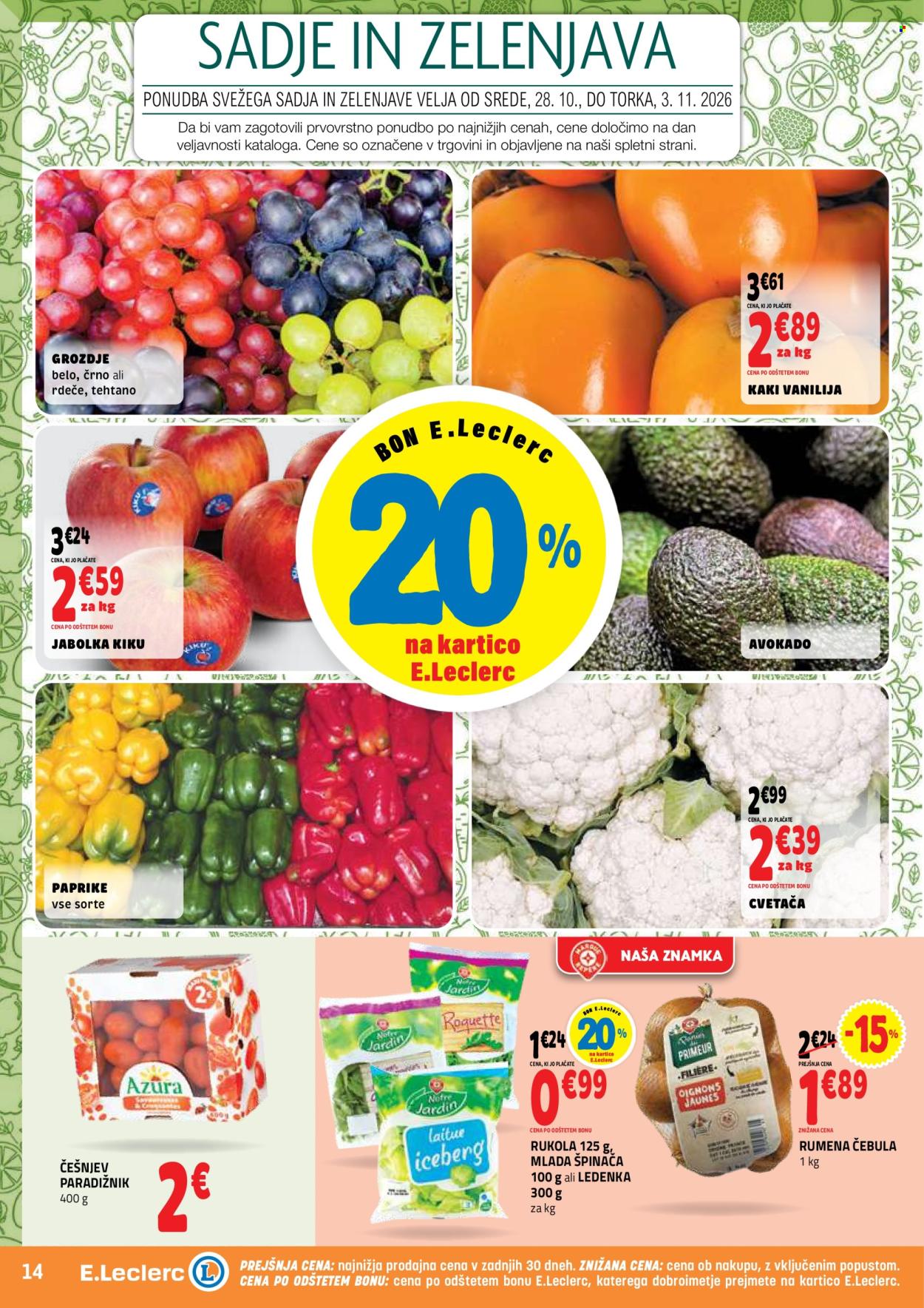 E.Leclerc katalog - 28.10.2026 - 7.11.2026. Stran 14