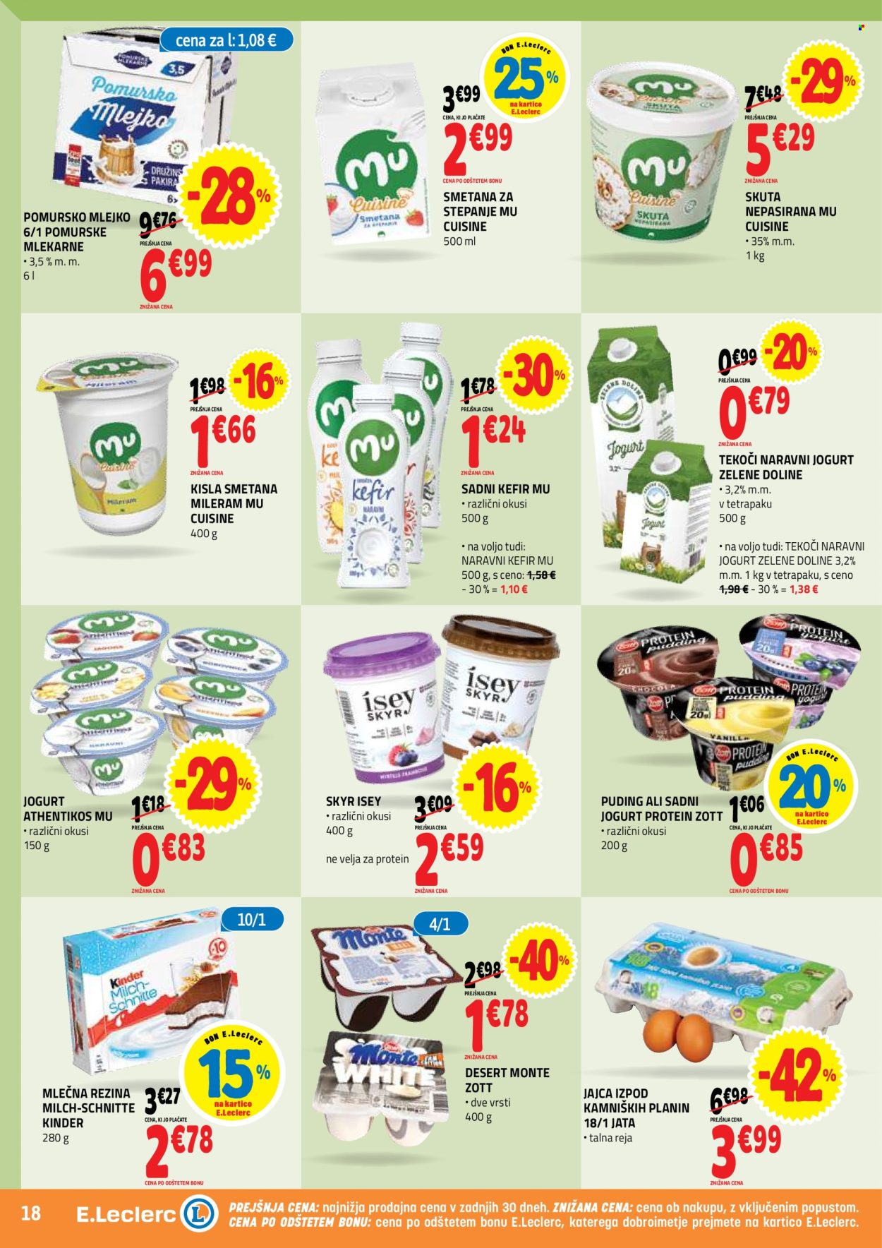 E.Leclerc katalog - 28.10.2026 - 7.11.2026. Stran 18
