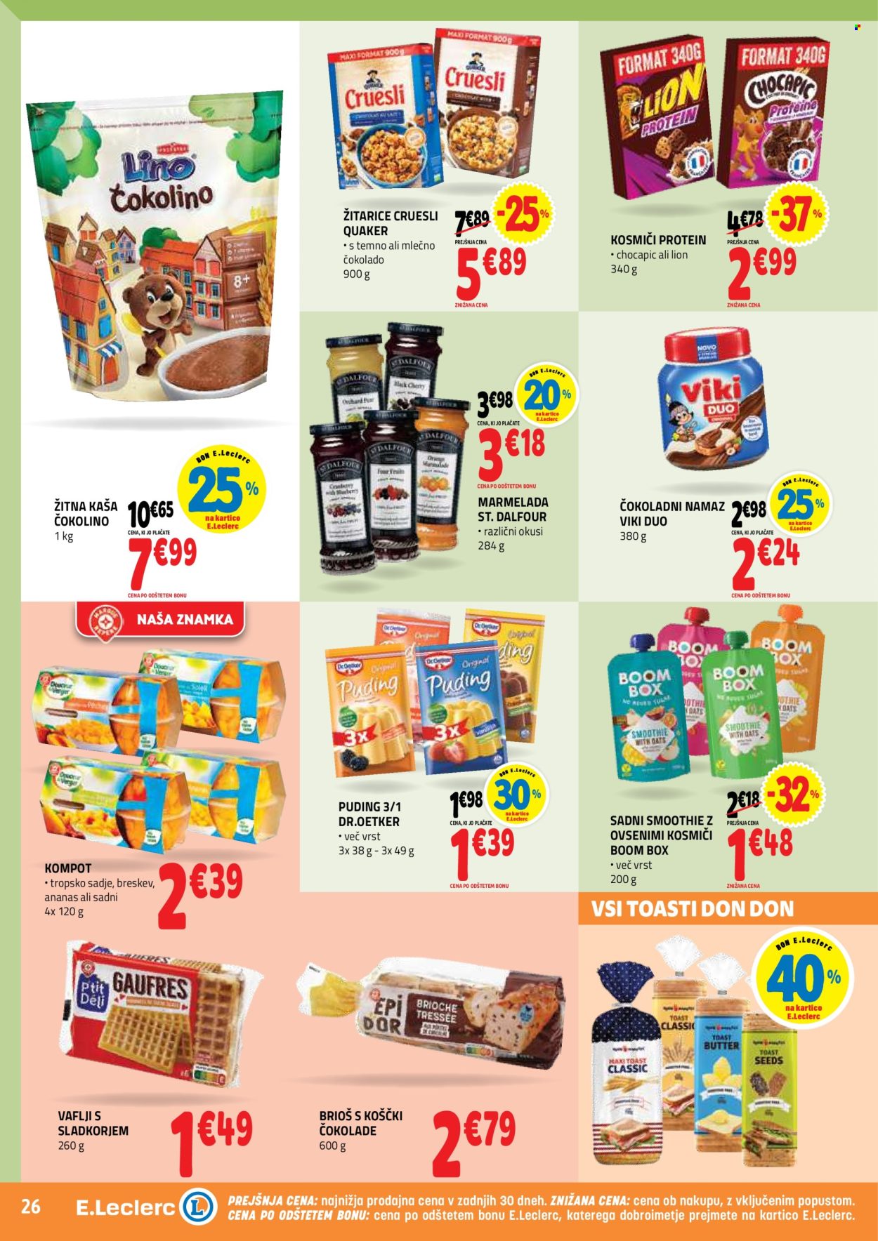 E.Leclerc katalog - 28.10.2026 - 7.11.2026. Stran 26