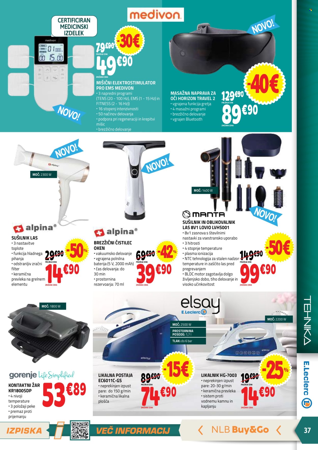 E.Leclerc katalog - 28.10.2026 - 7.11.2026. Stran 37