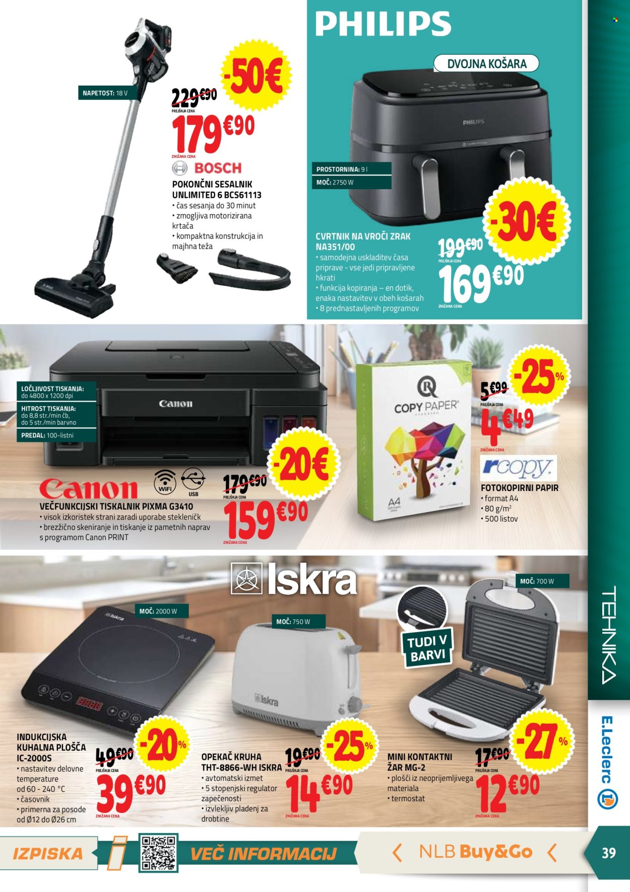 E.Leclerc katalog - 28.10.2026 - 7.11.2026. Stran 39