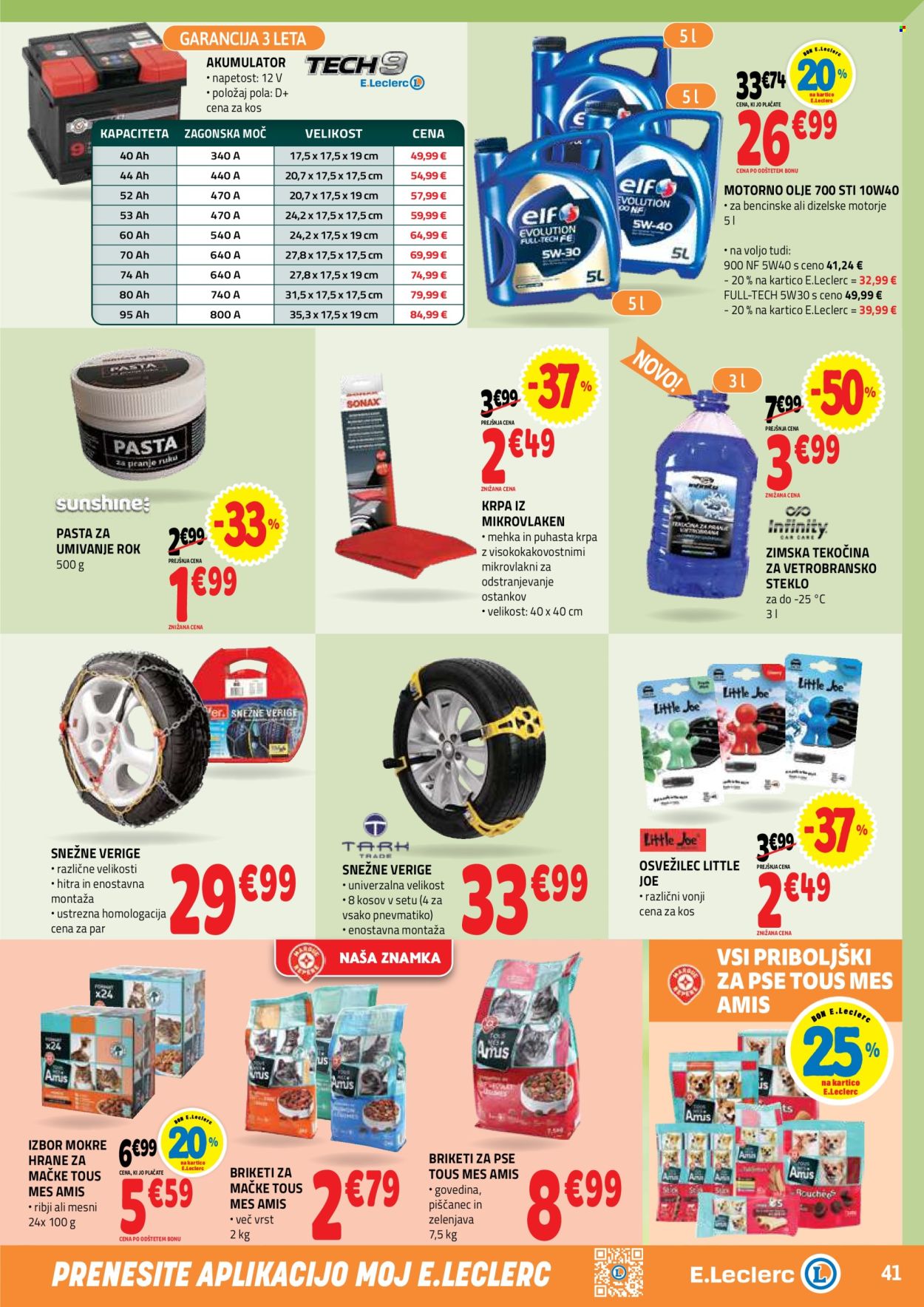 E.Leclerc katalog - 28.10.2026 - 7.11.2026. Stran 41
