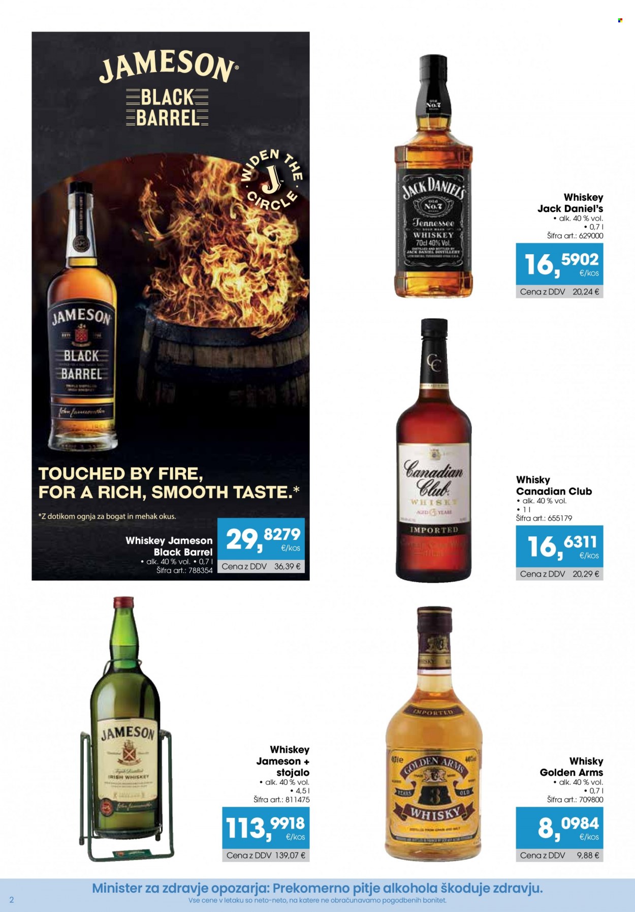 Tuš Cash & Carry katalog - 15.3.2023 - 14.4.2023 - Ponudba izdelkov - whisky. Stran 2.