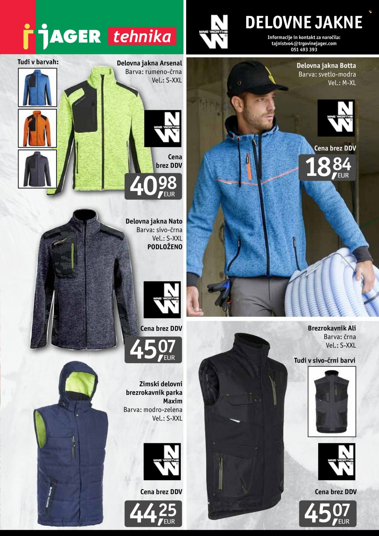 JAGER katalog. Stran 1