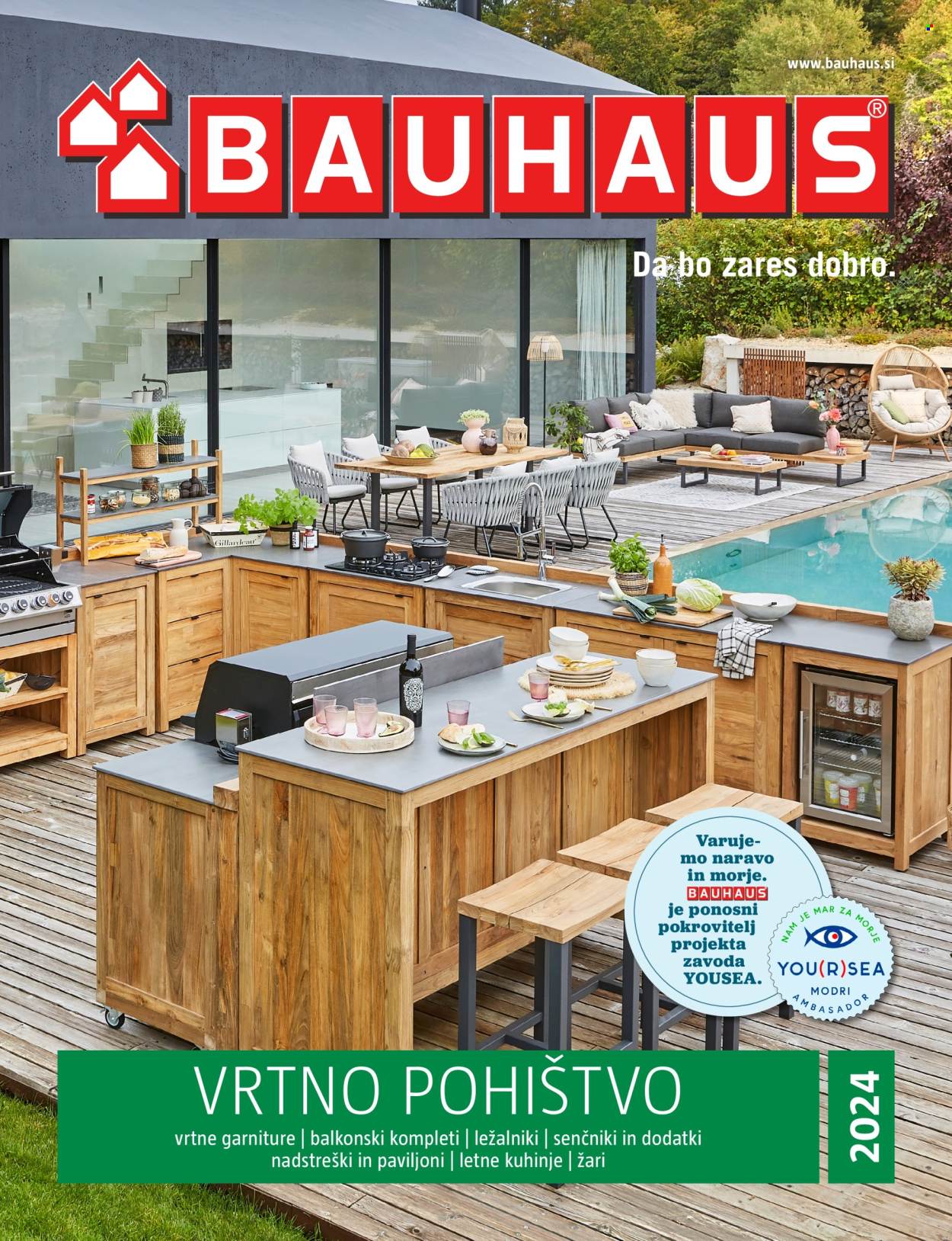 thumbnail - Bauhaus katalog - 10.4.2024 - 31.7.2024 - Ponudba izdelkov - vrtno pohištvo, vrtne garniture. Stran 1.