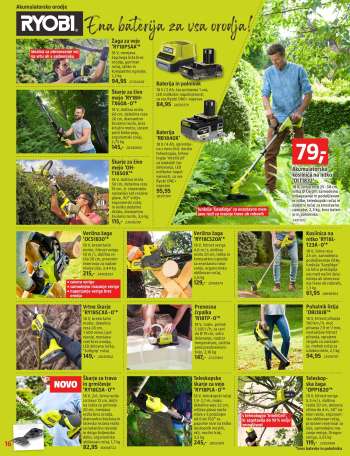 thumbnail - Kosilnice, traktorji, prezračevalniki in vrtnarska oprema