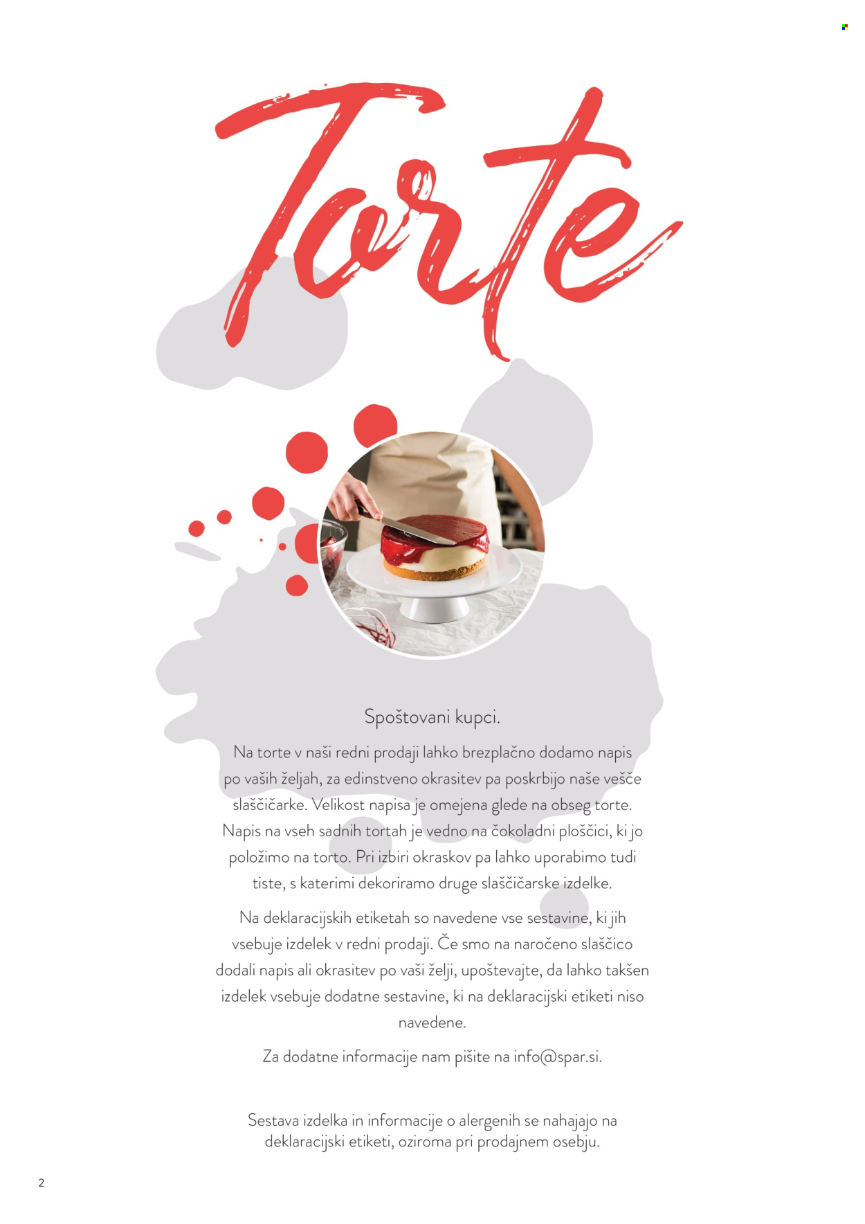 SPAR katalog. Stran 2