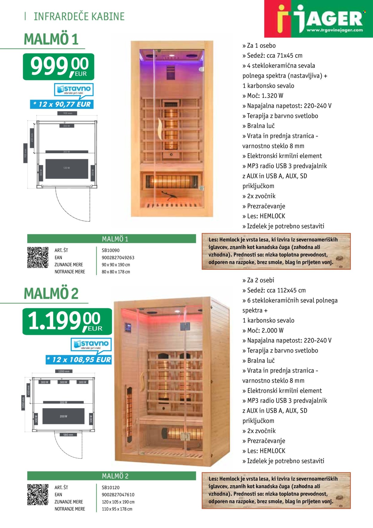 JAGER katalog. Stran 1
