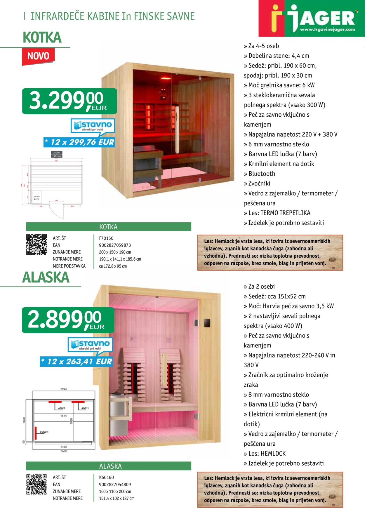 JAGER katalog. Stran 1