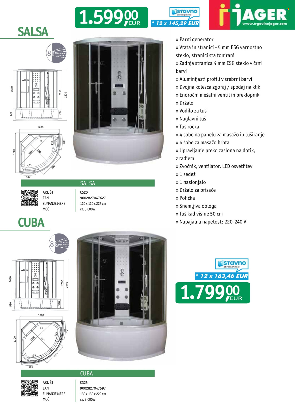 JAGER katalog. Stran 1