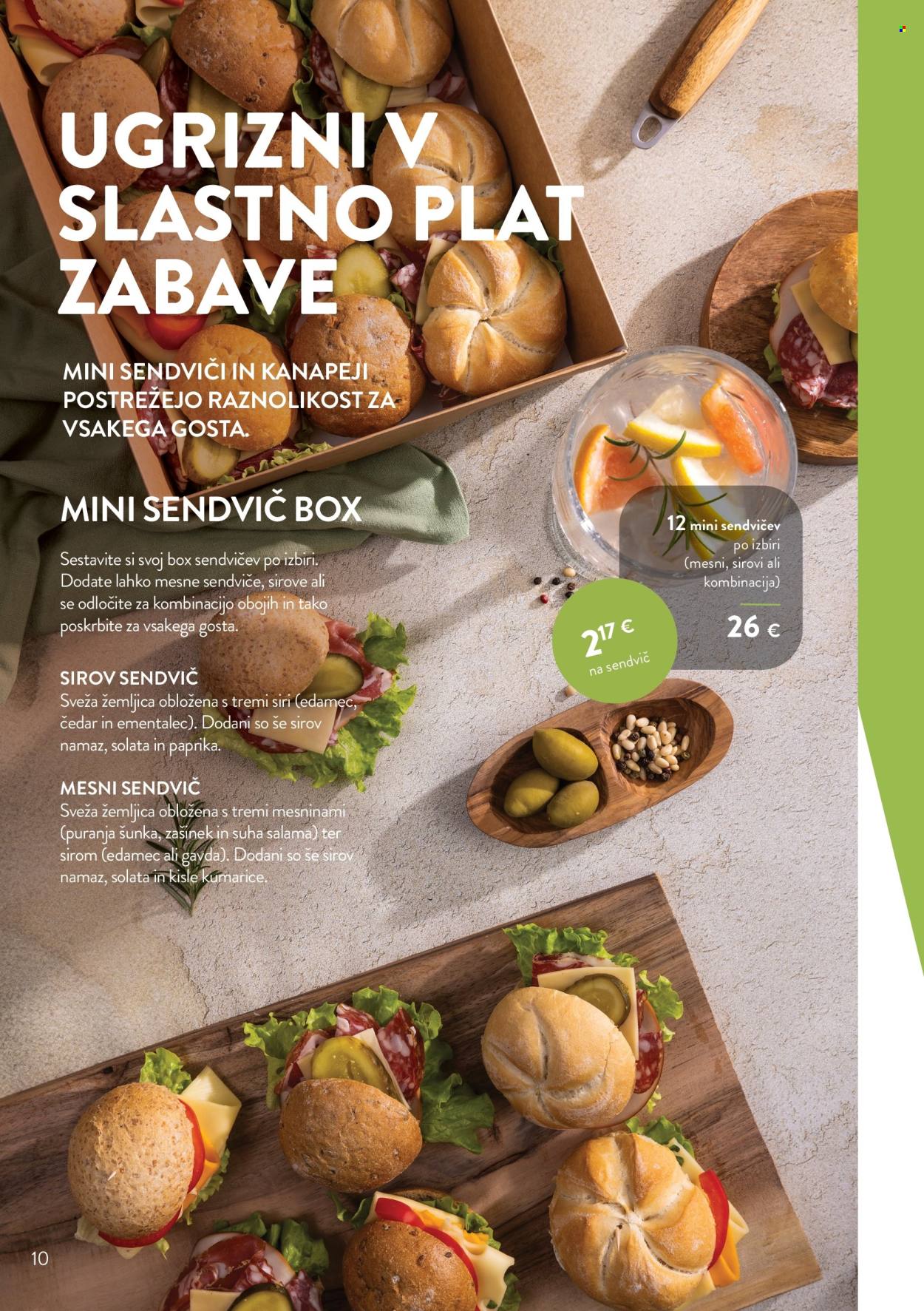 INTERSPAR katalog. Stran 10